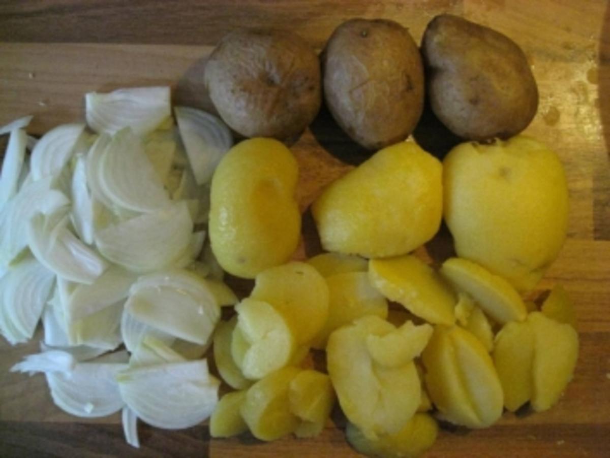 Schweineschnitzel mit frischen Pfifferlingen & Bratkartoffeln - Rezept - Bild Nr. 4