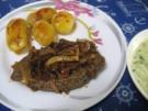Hüftsteak mit Balsamico-Zwiebeln ... - Rezept