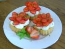 Erdbeer-Frischkäse-Törtchen - Rezept