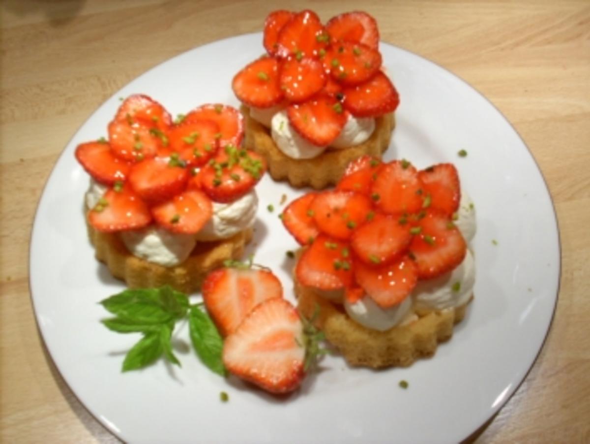 Erdbeer-Frischkäse-Törtchen - Rezept - Bild Nr. 2