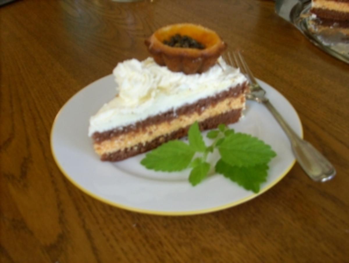 Gefüllte Maracuja-Torte mit Weißweincreme - Rezept - Bild Nr. 4