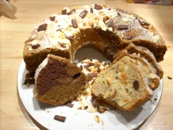 Rezept: Marmor-Kranzkuchen Marmor-Kranzkuchen - Rezept