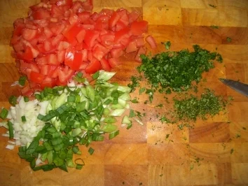 Rezept: Backkartoffel mit Quark Bild Nr. 3 Backkartoffel mit Quark - Rezept - Bild Nr. 3