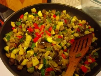 Rezept: Ratatouille - Tarte Bild Nr. 3 Ratatouille - Tarte - Rezept - Bild Nr. 3