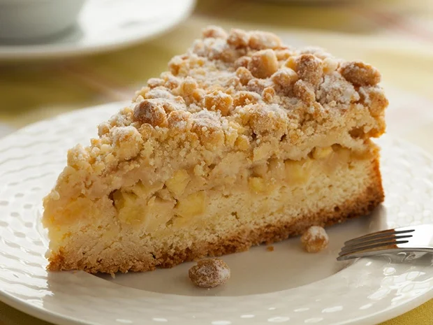 Rezept: Apfelkuchen mit viel Apfel und wenig Kuchen Bild Nr. 2 Apfelkuchen mit viel Apfel und wenig Kuchen - Rezept - Bild Nr. 2