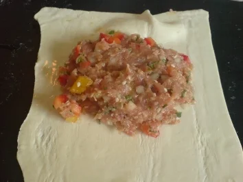 Herzhafte Blätterteigtaschen - Rezept - Bild Nr. 2