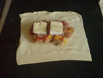 Herzhafte Blätterteigtaschen - Rezept - Bild Nr. 3