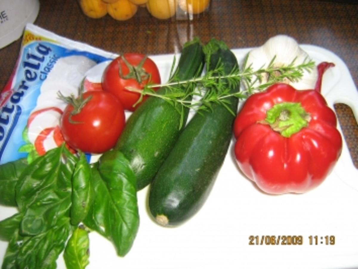 Zucchini-Mozarella-Päckchen - Rezept - Bild Nr. 2