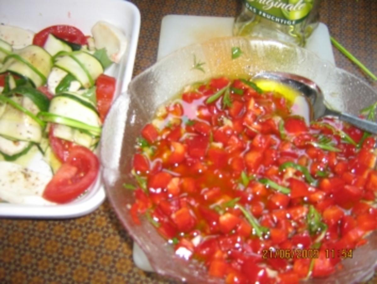 Zucchini-Mozarella-Päckchen - Rezept - Bild Nr. 6