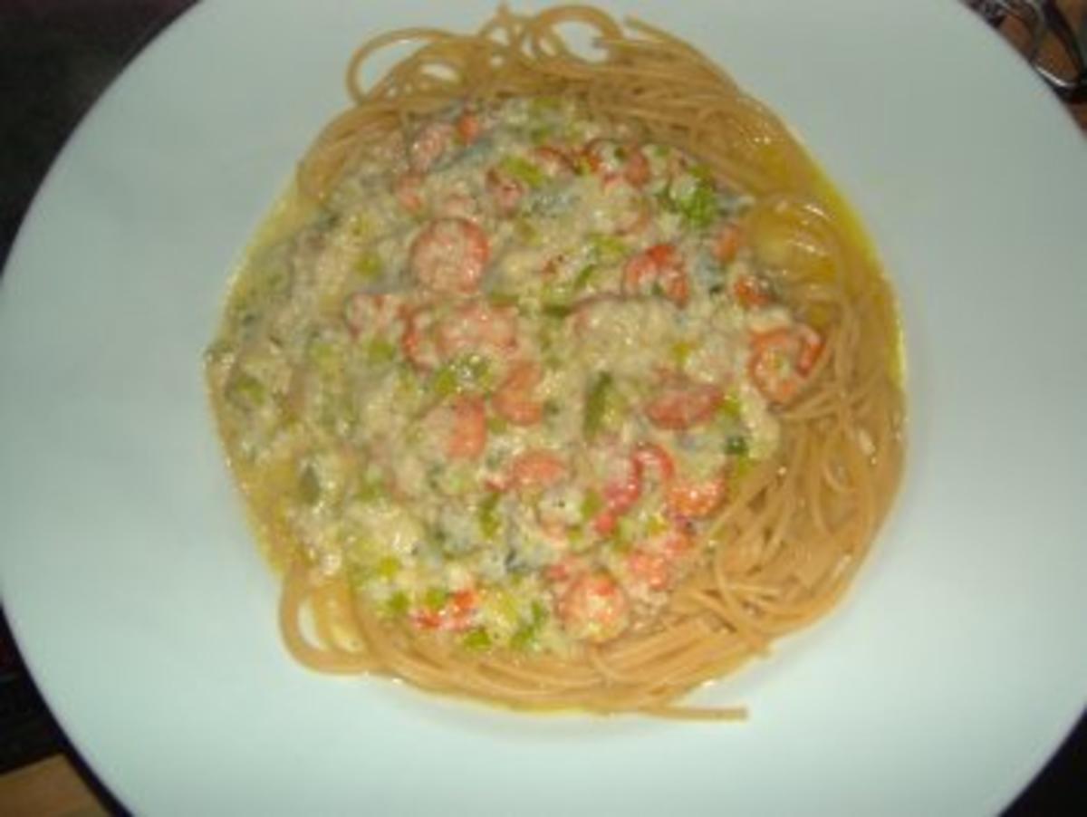 Spaghetti mit Garnelen - Rezept - Bild Nr. 3