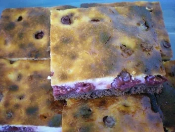 Rezept: Kirsch Quark Kuchen Kirsch Quark Kuchen - Rezept