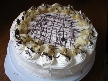 Marzipan-Vanille Torte - Rezept