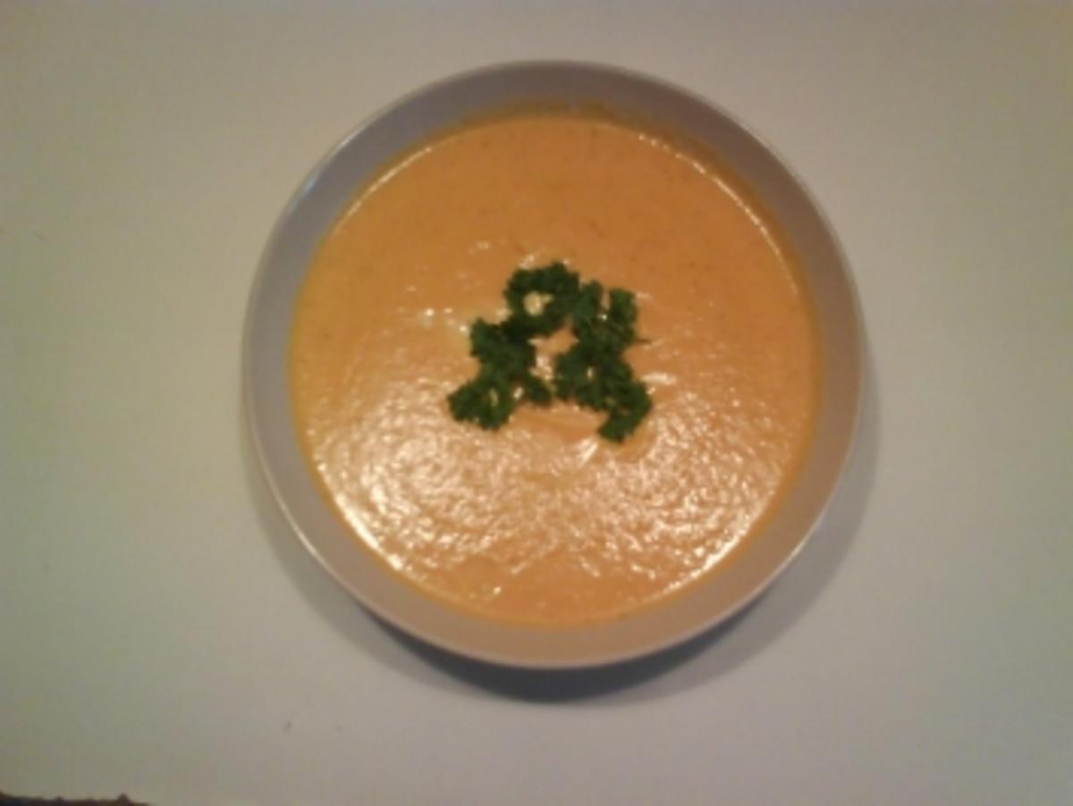 Suppe: Feine Möhren-Creme-Suppe - Rezept