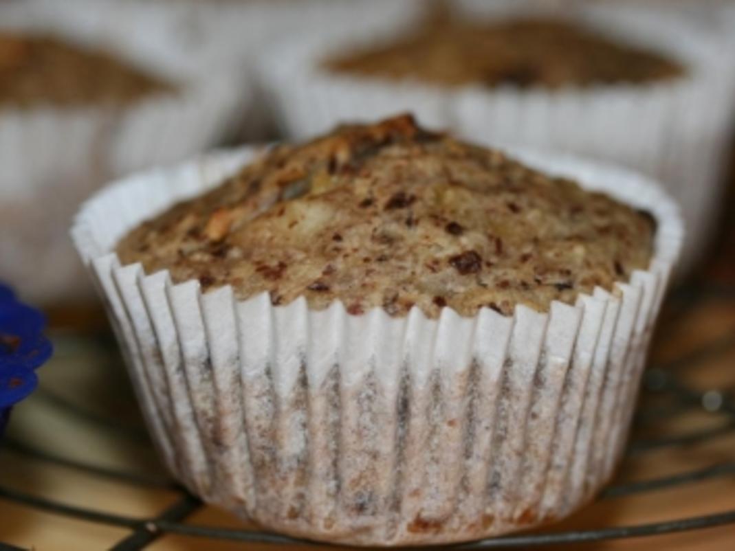 Schoko Bananen Haselnuss Muffin - einfach - von hsk2310