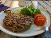 Hacksteak (Pleskavica) gefüllt mit Schafskäse - Rezept - Bild Nr. 2
