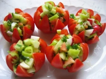 Tomaten-Körbchen - Rezept