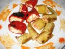 Paprika gefüllt mit Schafskäse - Rezept