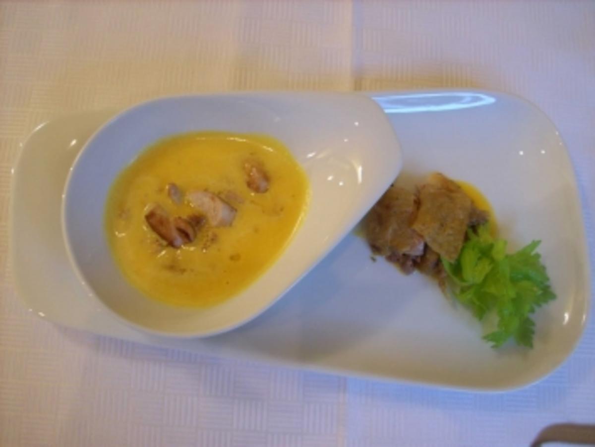 Hühnercremesuppe mit Zitrone - Rezept mit Bild - kochbar.de