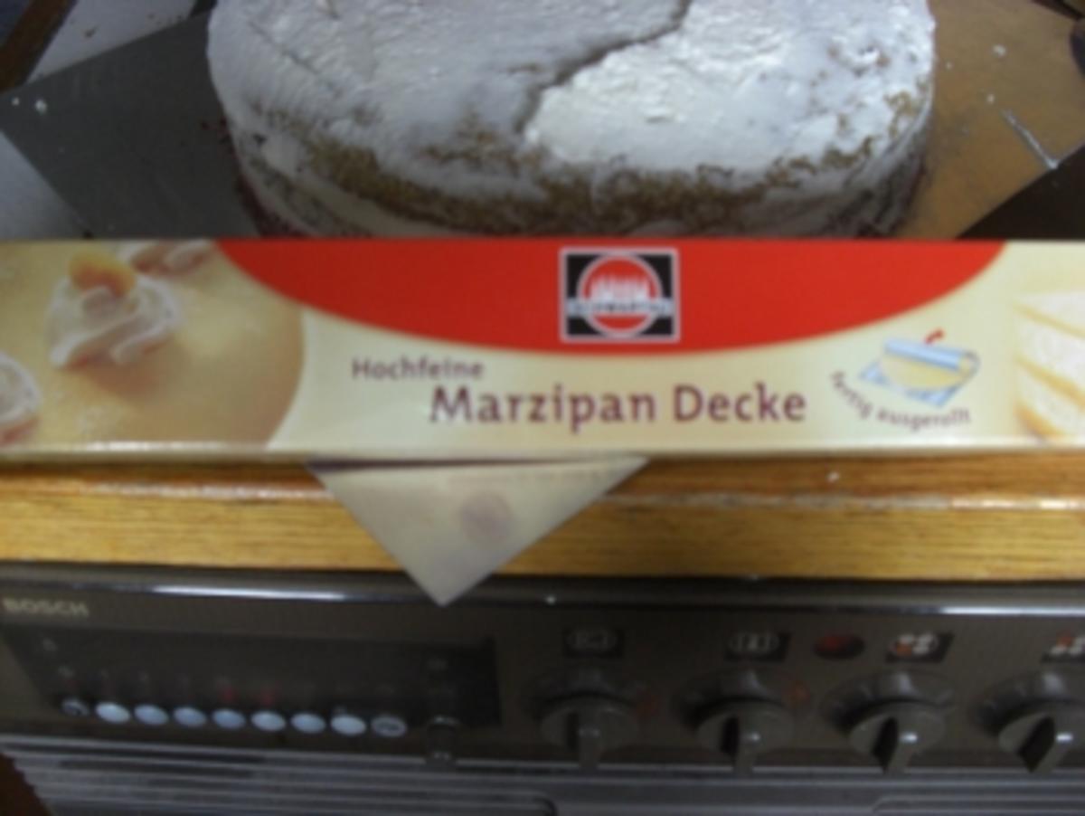 Kuchen-Mohntorte mit Marzipandecke - Rezept - Bild Nr. 12