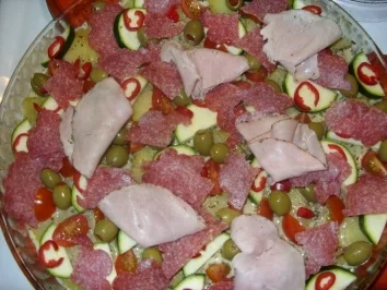 Karoffelpizza bunt belegt - Rezept - Bild Nr. 6