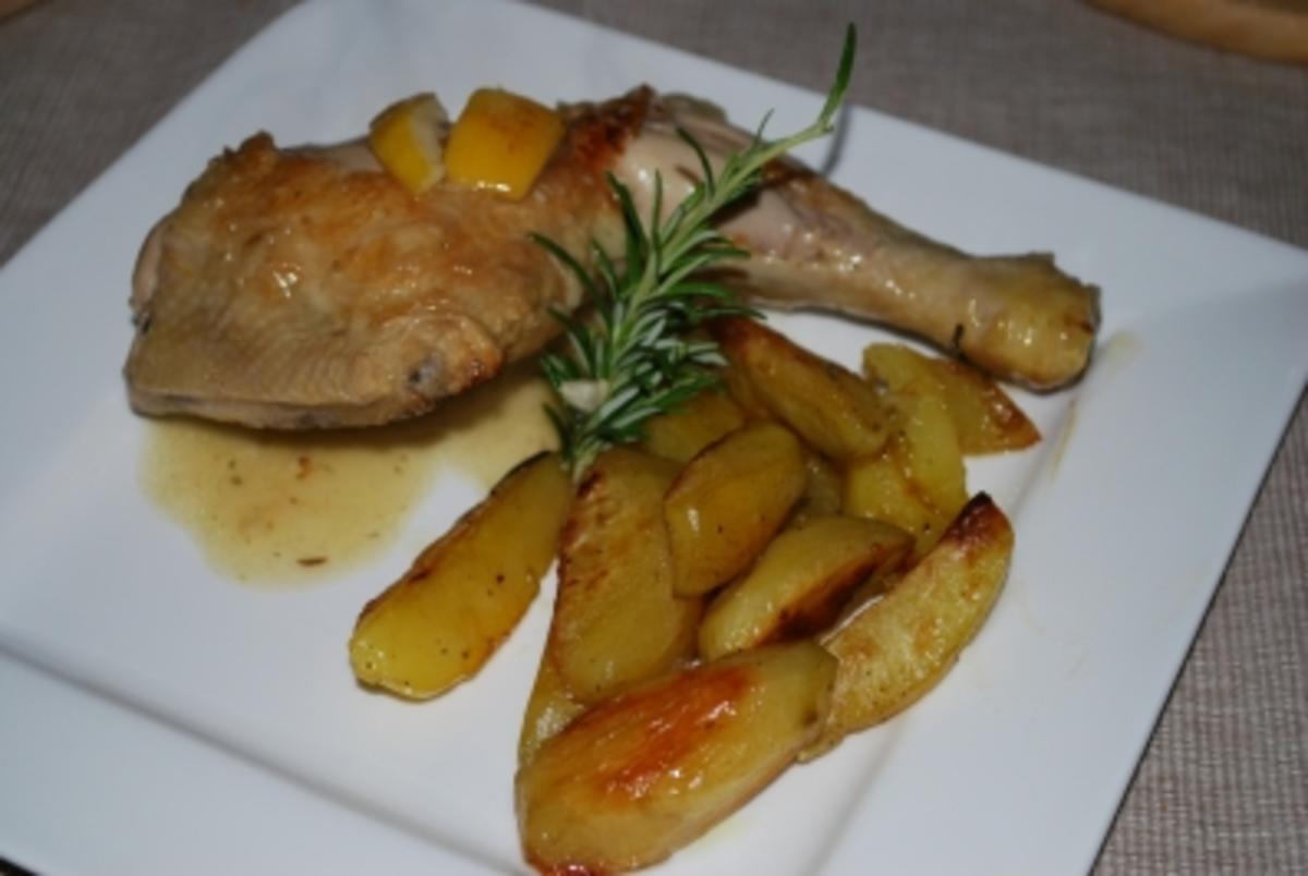 Bilder für Zitronen-Knoblauch-Huhn - Rezept