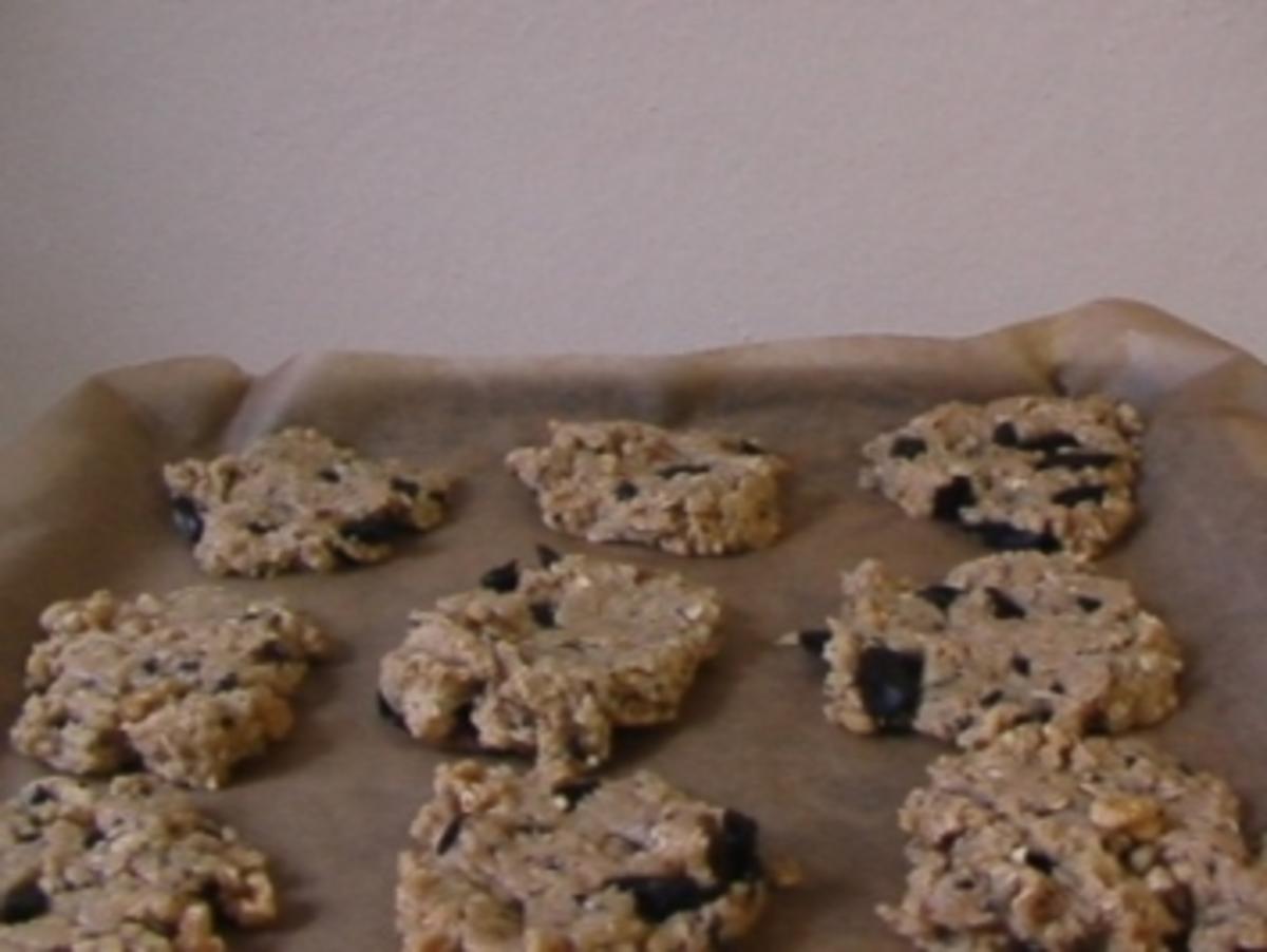 Hafercookies mit Schokostücken - Rezept - kochbar.de