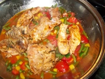 Kaninchenklein auf Ratatouille - Rezept