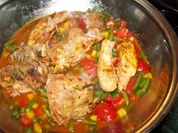 Kaninchenklein auf Ratatouille - Rezept