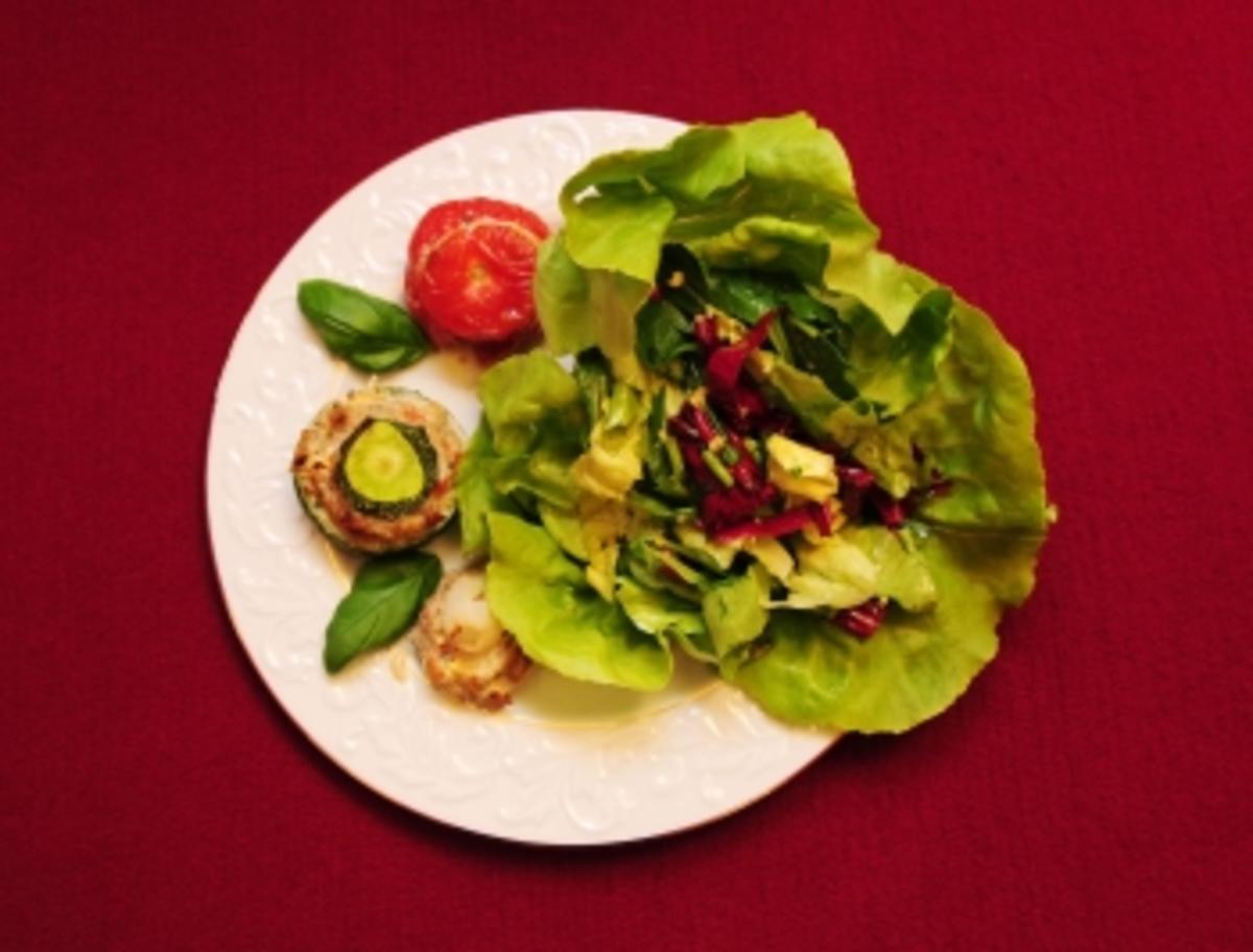 Petit délice de Provence et son bouquet de Salade Mimosa (Marlène Charell) - Rezept
