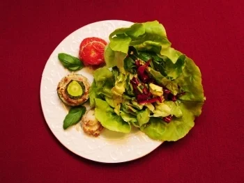 Rezept: Petit délice de Provence et son bouquet de Salade Mimosa (Marlène Charell) Petit délice de Provence et son bouquet de Salade Mimosa (Marlène Charell) - Rezept