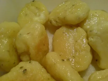 Hüttenkäse-Gnocchi - Rezept
