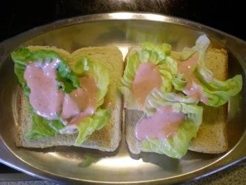 Jamaika - Toast  mit  Hühner Streifen - Rezept - Bild Nr. 4