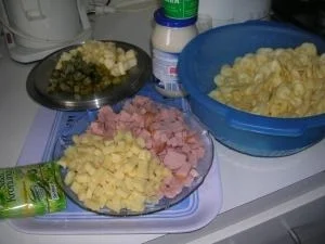 Rezept: Bastis * Nudelsalat* Bastis * Nudelsalat* - Rezept