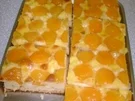Blechkuchen mit Marillen (Aprikosen) - Rezept
