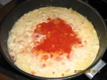 Spaghetti  mit Tomaten-Calamari-Soße - Rezept - Bild Nr. 5