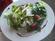 Lammkrone unter Estragonkruste mit Sommersalat - Rezept