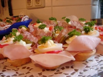 Party-Schnittchen a la Babicka - Rezept