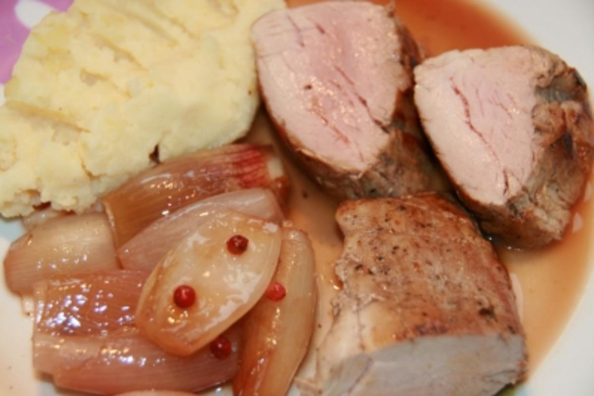 Schwein: Schweinefilet in Balsamico-Sauce - Rezept