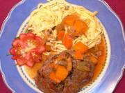 Ossobuco an Bandnudeln - Rezept