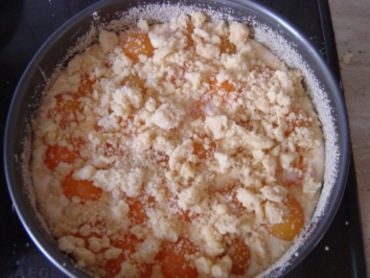 Aprikosen -Streuselkuchen - Rezept - Bild Nr. 7