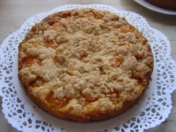 Rezept: Aprikosen -Streuselkuchen Aprikosen -Streuselkuchen - Rezept