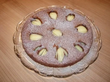 Rezept: Birne-Helene-Kuchen Birne-Helene-Kuchen - Rezept