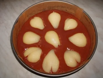 Rezept: Birne-Helene-Kuchen Bild Nr. 2 Birne-Helene-Kuchen - Rezept - Bild Nr. 2