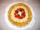 Rezept: Obsttorte mit Puddingcreme Obsttorte mit Puddingcreme - Rezept