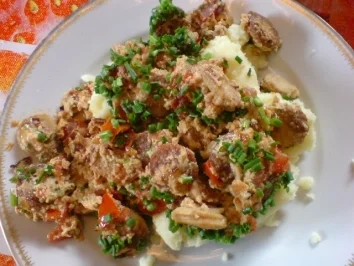 Bratwurstpfanne - Rezept