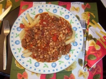 Gaby´s Hackfleisch-Bohnenpfännle - Rezept