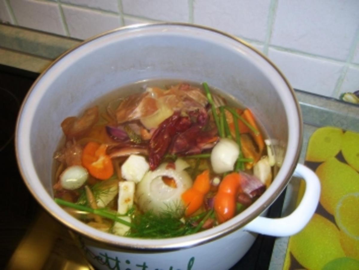 Fischsuppe mit Dill und Paprika - Rezept - Bild Nr. 3