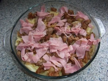 Rezept: Nudeln mit Schweinefleischstreifen Bild Nr. 3 Nudeln mit Schweinefleischstreifen - Rezept - Bild Nr. 3