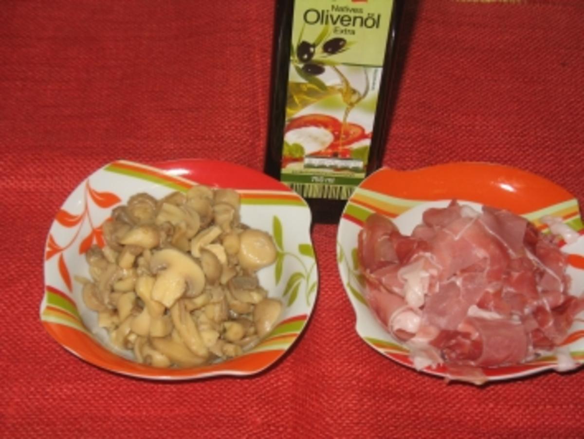 tessiner rigatoni mit schinken und pilzen - Rezept - Bild Nr. 2