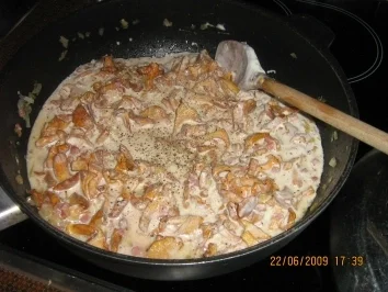 Rezept: Badische Pfifferling - Pfannkuchen Bild Nr. 10 Badische Pfifferling - Pfannkuchen - Rezept - Bild Nr. 10